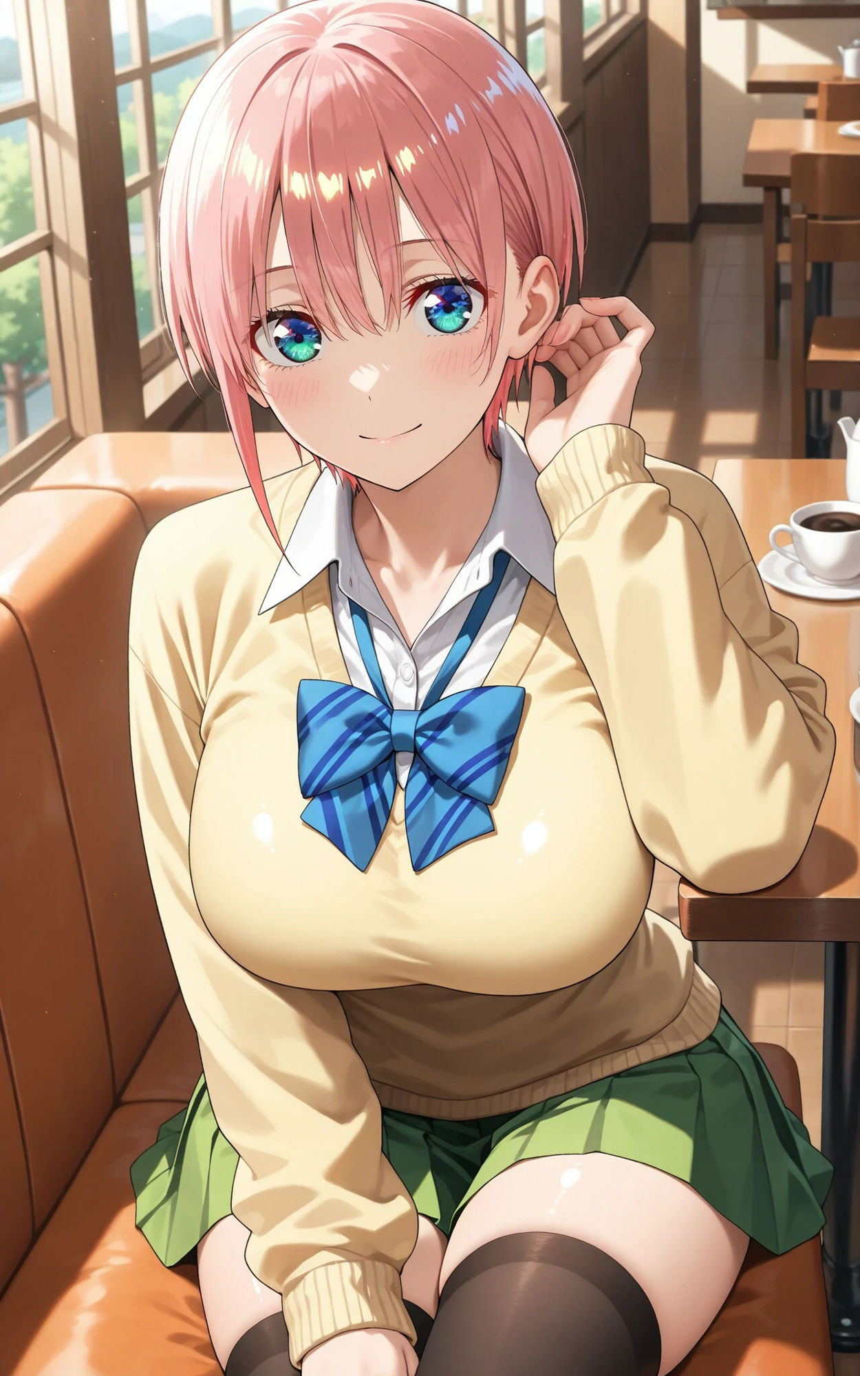 【発情美少女】五等分〇花嫁  中野〇花 - サンプル画像 1