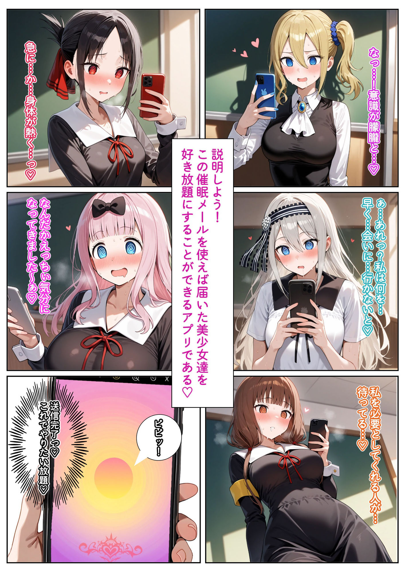 かぐや様はパコリたい-催◯調教編- - サンプル画像 1