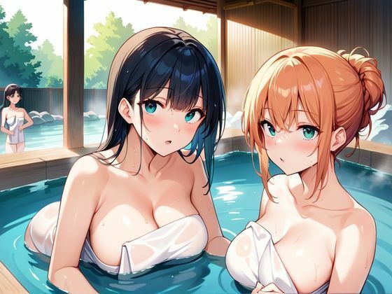 爆乳女子とハーレム温泉旅行 - サンプル画像 3