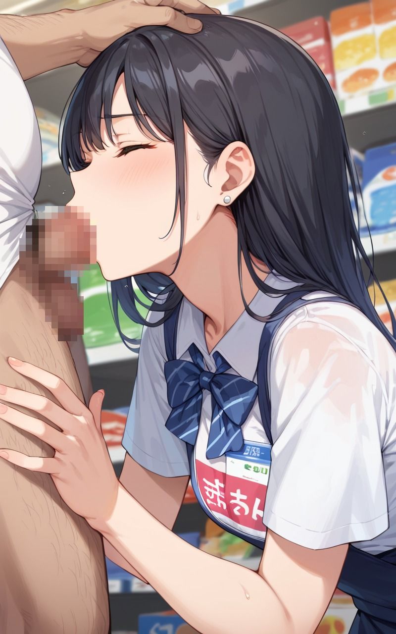 バイトの女子校生は店長の性処理担当 - サンプル画像 3