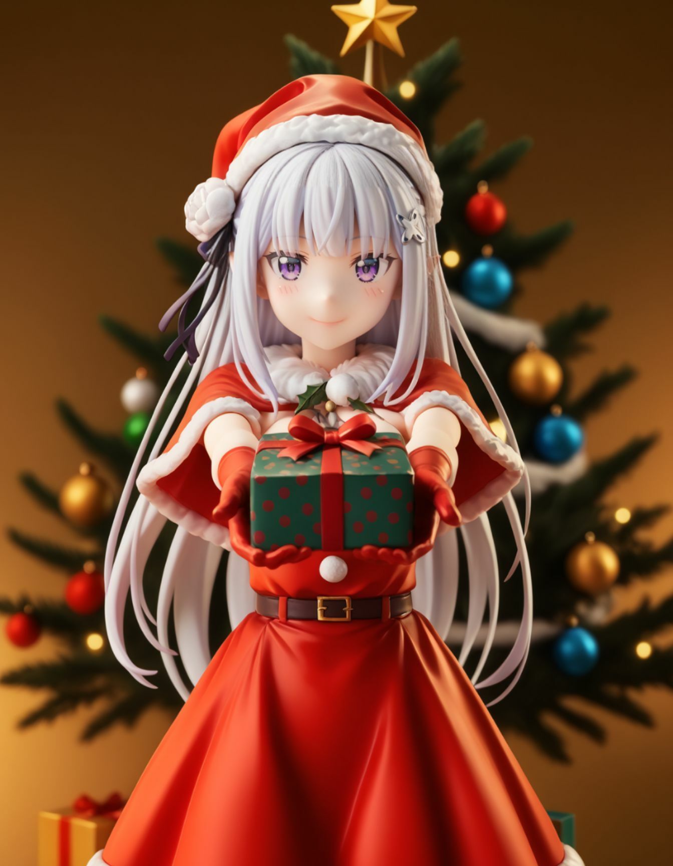 エミ〇ア フィギュア風イラストコレクション - サンプル画像 7