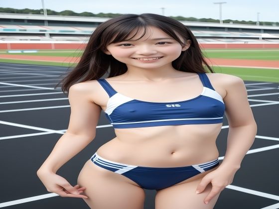 アスリート女子 身体のラインが透けてしまったユニフォーム