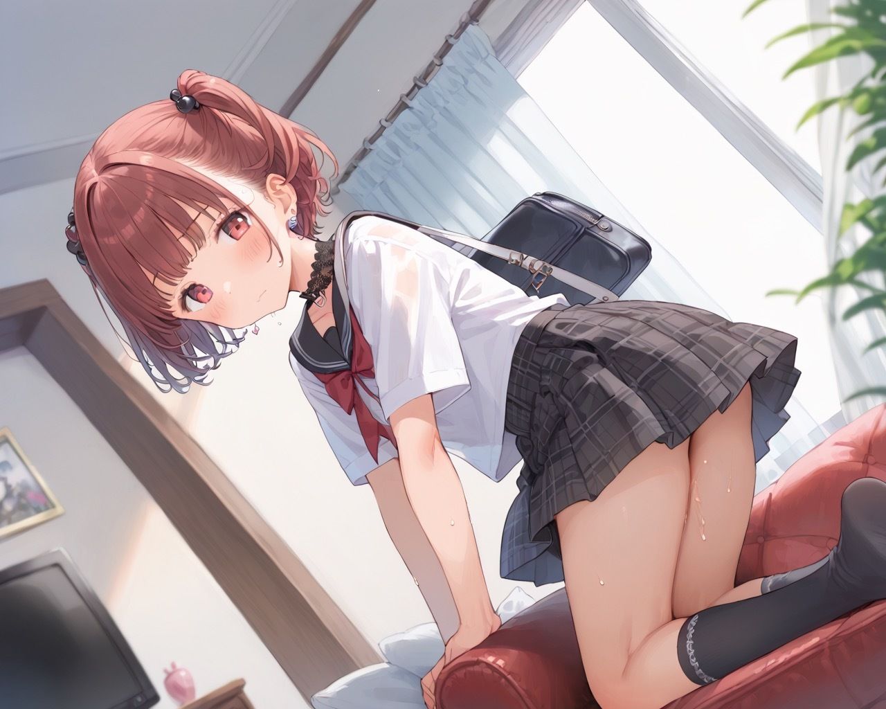 地雷ちゃんを屋外でハメ倒す！ - サンプル画像 6