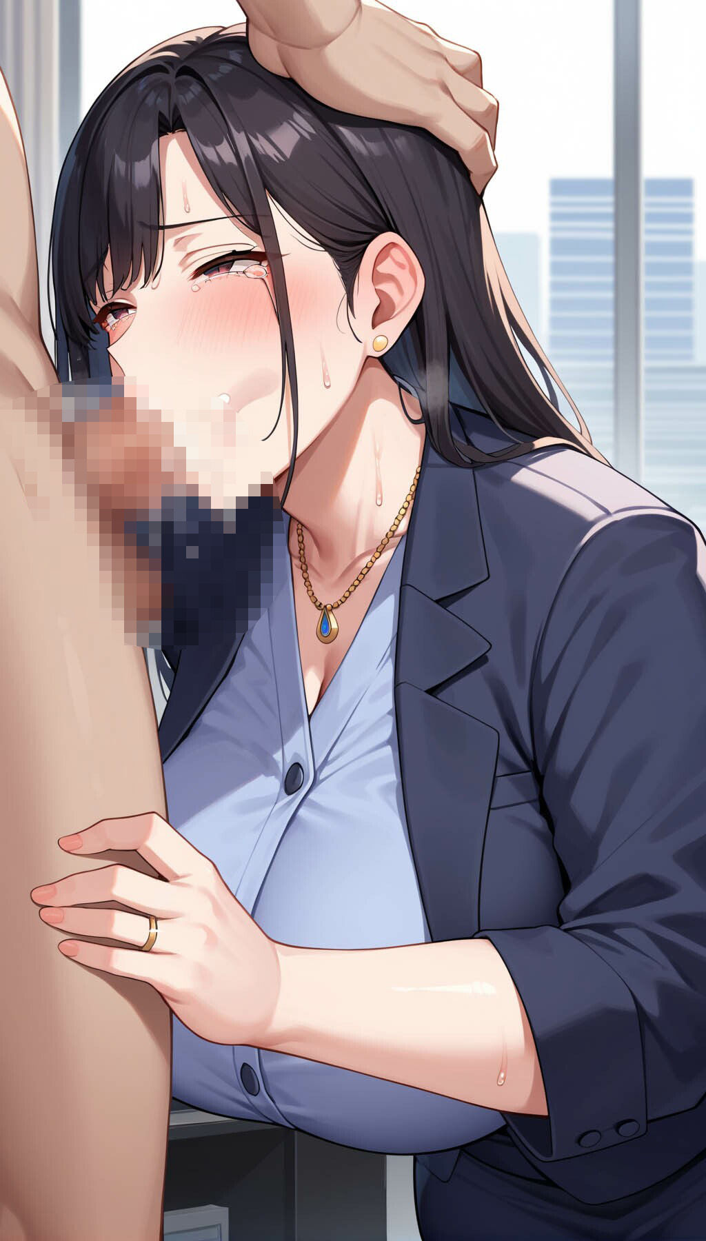 爆乳上司の性的指導〜出来の悪い部下には身体で教える〜 - サンプル画像 3