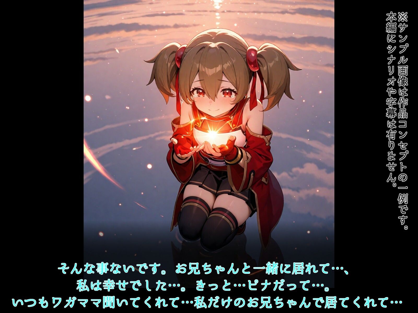 アインクラッド崩壊の刹那―シ◯カ - サンプル画像 2