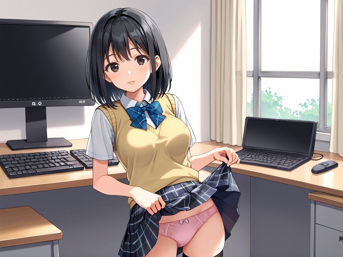 いつもパンチラしてくるふくらみかけおっぱいな妹にお仕置きセックスするだけの話 - サンプル画像 2