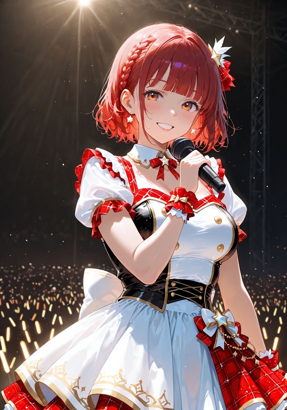アイドルの反省会  〜どうすればもっと良くなるかな？〜 - サンプル画像 1
