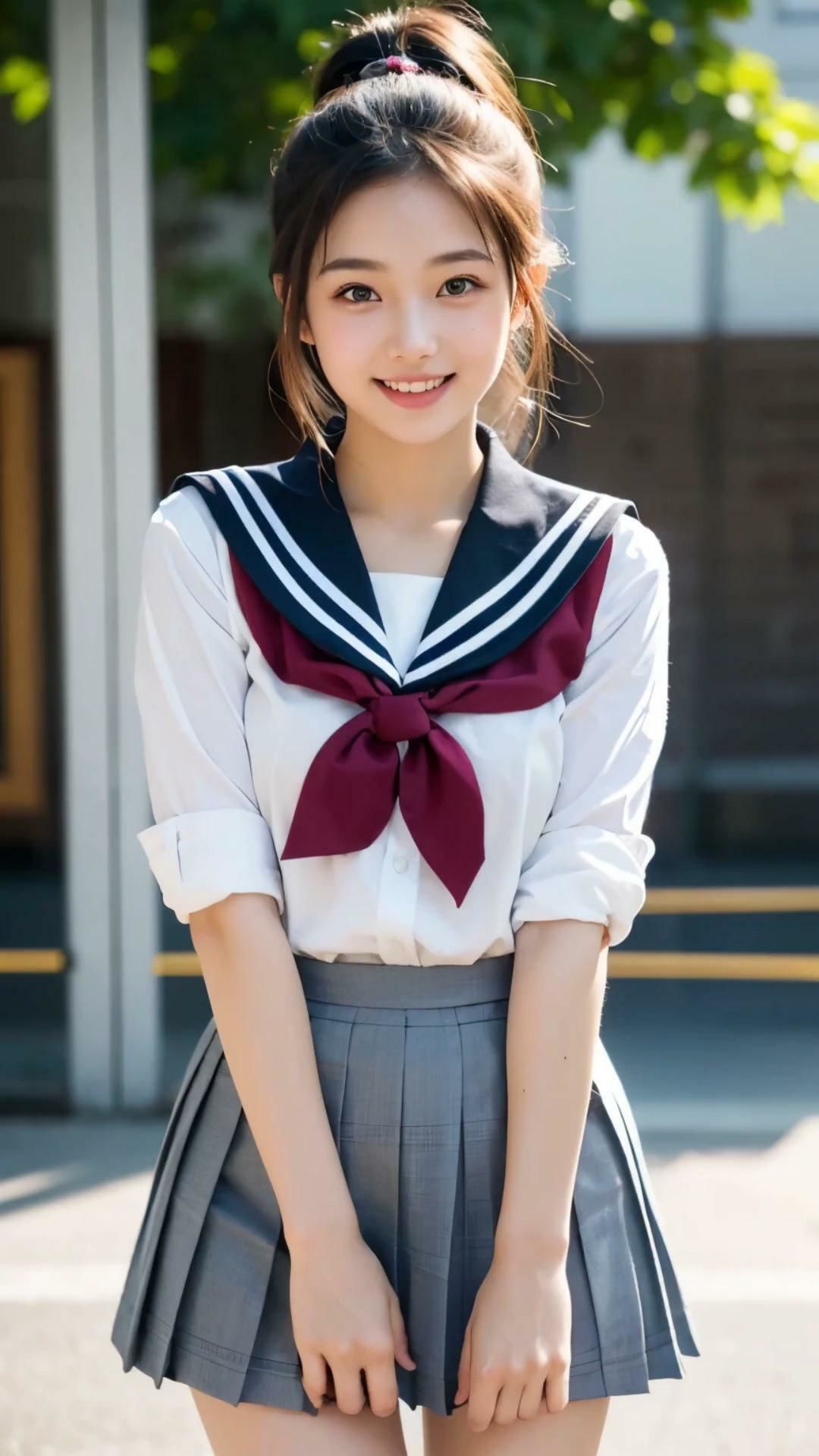 実写系女子校生のトップレスダンス動画2 - サンプル画像 1