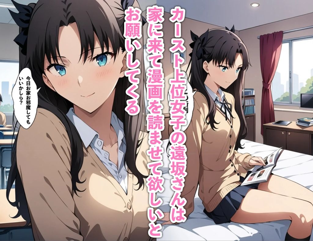 遠坂さんにエッチさせてもらう話 - サンプル画像 1