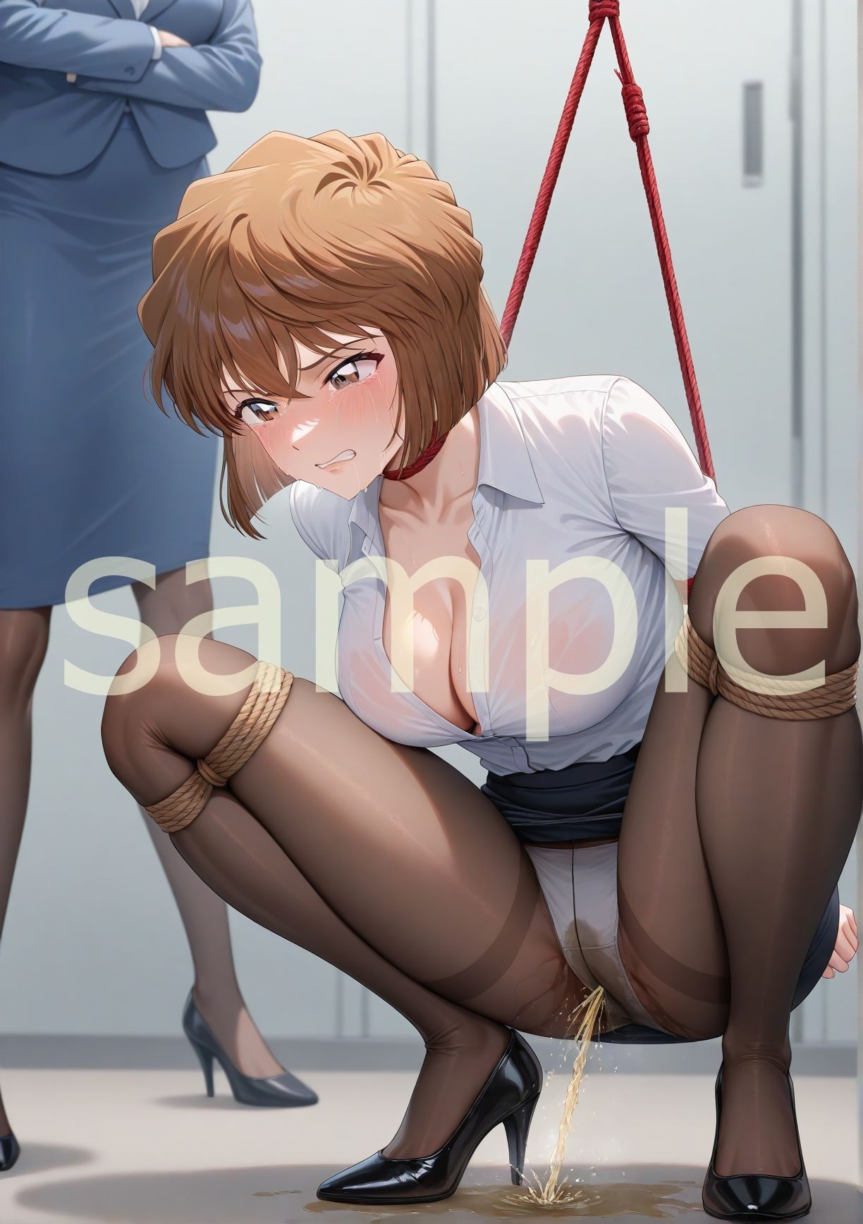 エロすぎ注意【拘束・お漏らし作品集】灰〇哀編 - サンプル画像 2