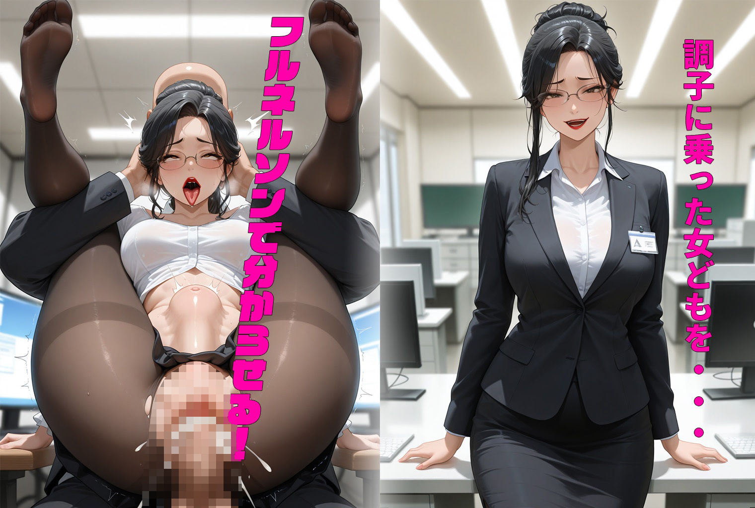 即堕ちフルネルソン - サンプル画像 2