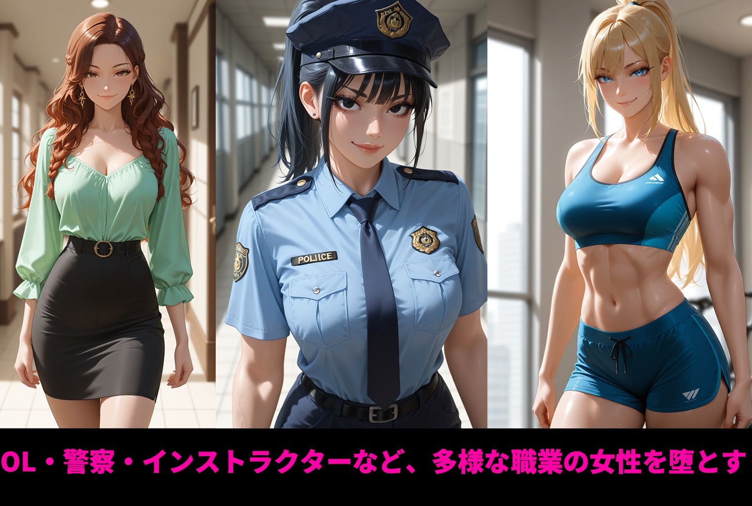 即堕ちフルネルソン - サンプル画像 6