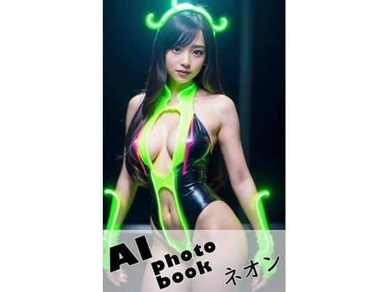 AI photobook ネオン