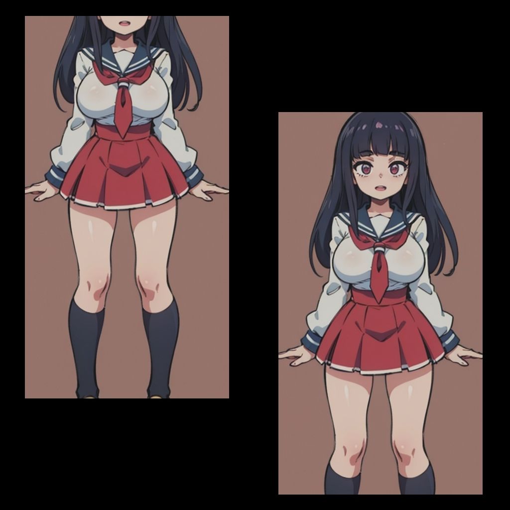 制服ガール - サンプル画像 2