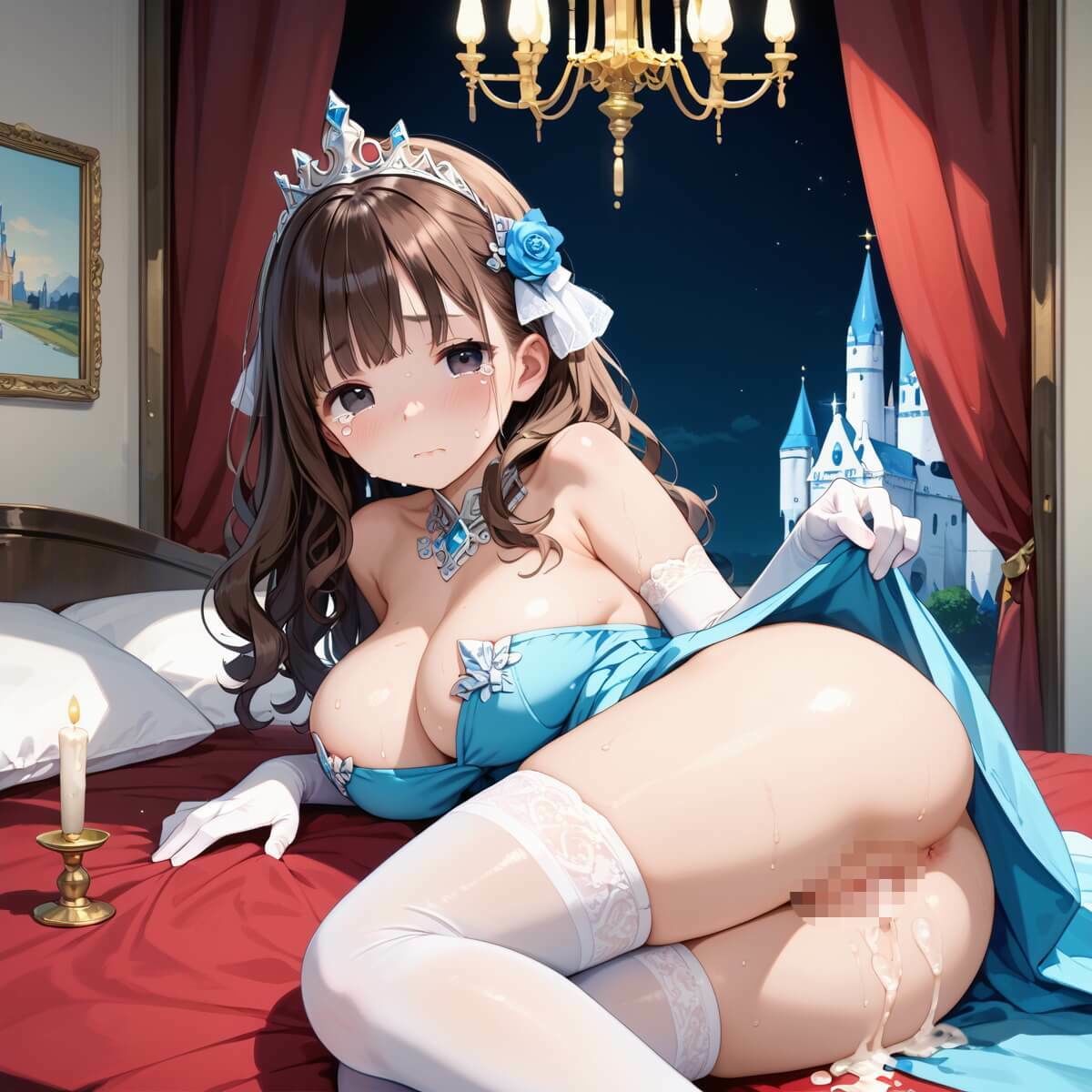 奴○となった、亡国の王女たち〜純潔と敗戦の代償〜4【厳選200枚収録】 - サンプル画像 8