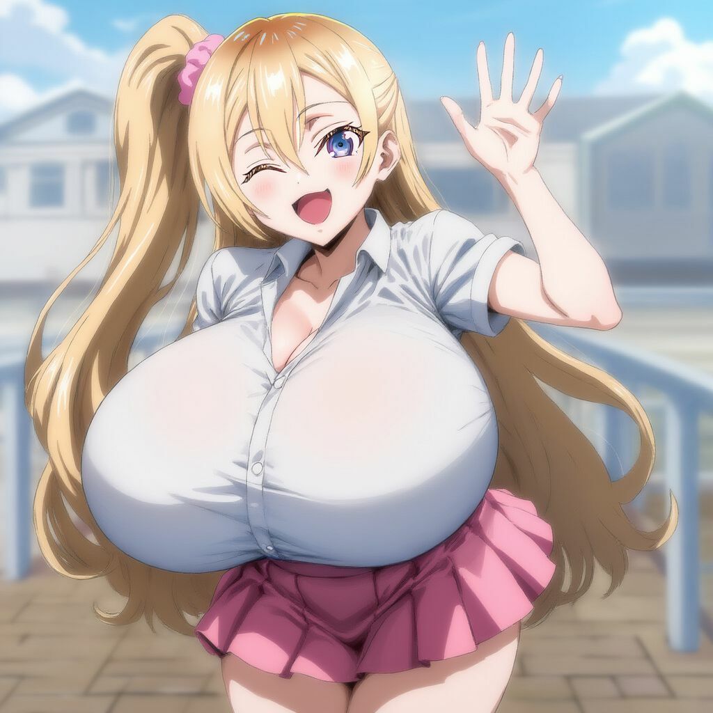 膨乳大好きッ娘と1日デート_デート編 - サンプル画像 3