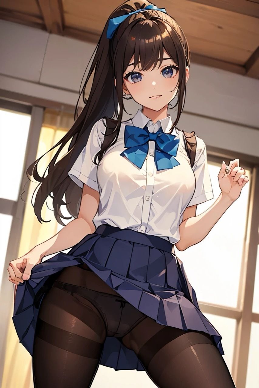 放課後におパンツを見せてくれる僕の幼馴染 - サンプル画像 1