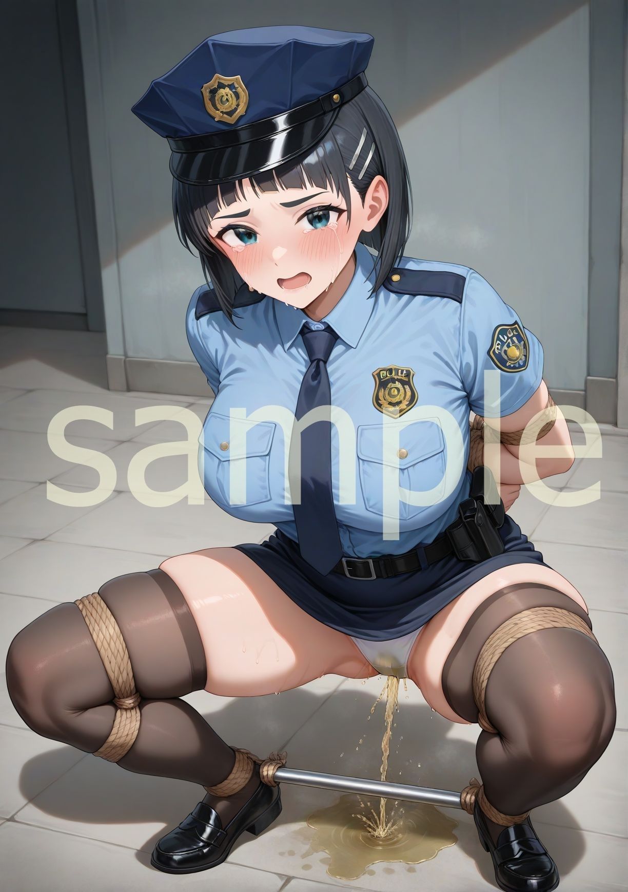 総集編｜エロすぎ注意【拘束・お漏らし作品集】SAO大人気ヒロイン5キャラ編 - サンプル画像 4