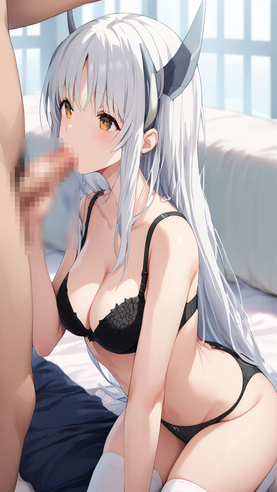 白崎◯織とエッチ - サンプル画像 1