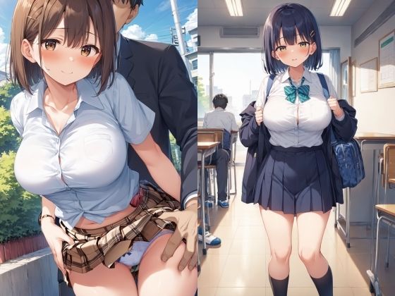 変態集団に狙われた大人しめな巨乳女子校生 - サンプル画像 4