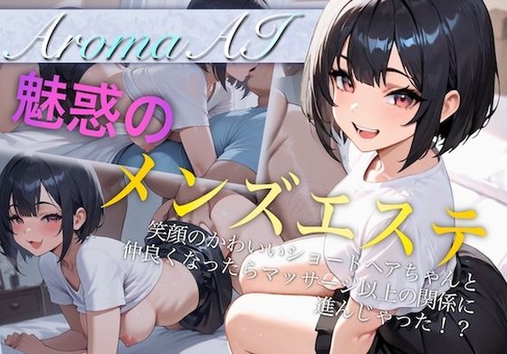 魅惑のメンズエステ〜AromaAI〜 笑顔の可愛いショートヘアちゃんと仲良くなったらマッサージ以上の関係に進んじゃった！？
