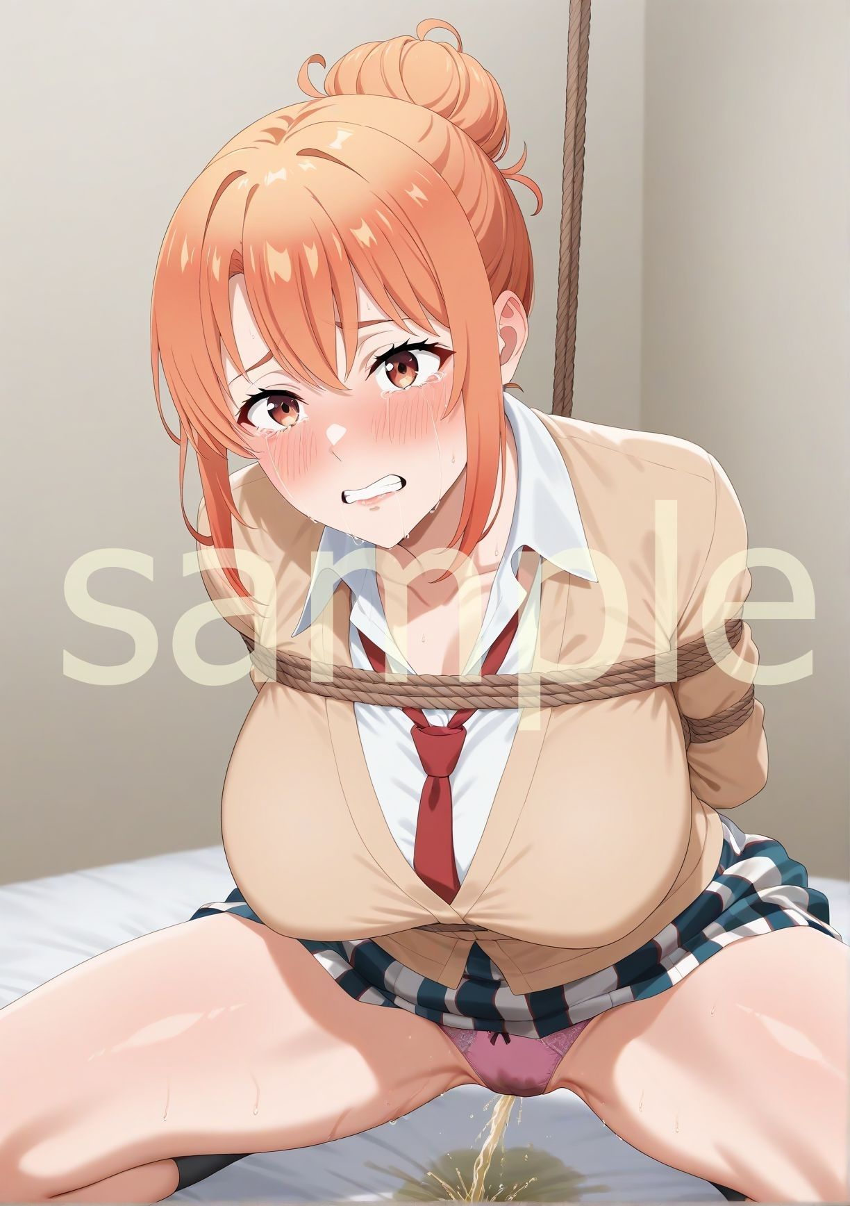 エロすぎ注意【拘束・お漏らし作品集】ガ〇ママ編 - サンプル画像 2