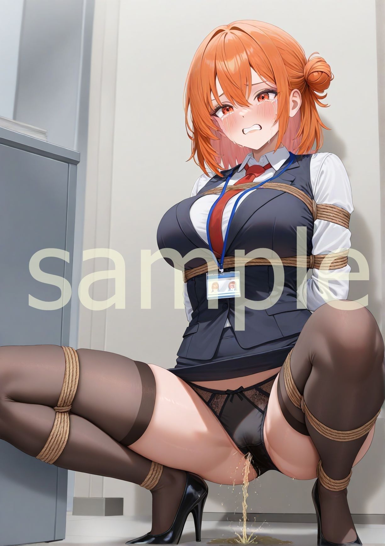 エロすぎ注意【拘束・お漏らし作品集】由〇ヶ浜結衣編 - サンプル画像 4