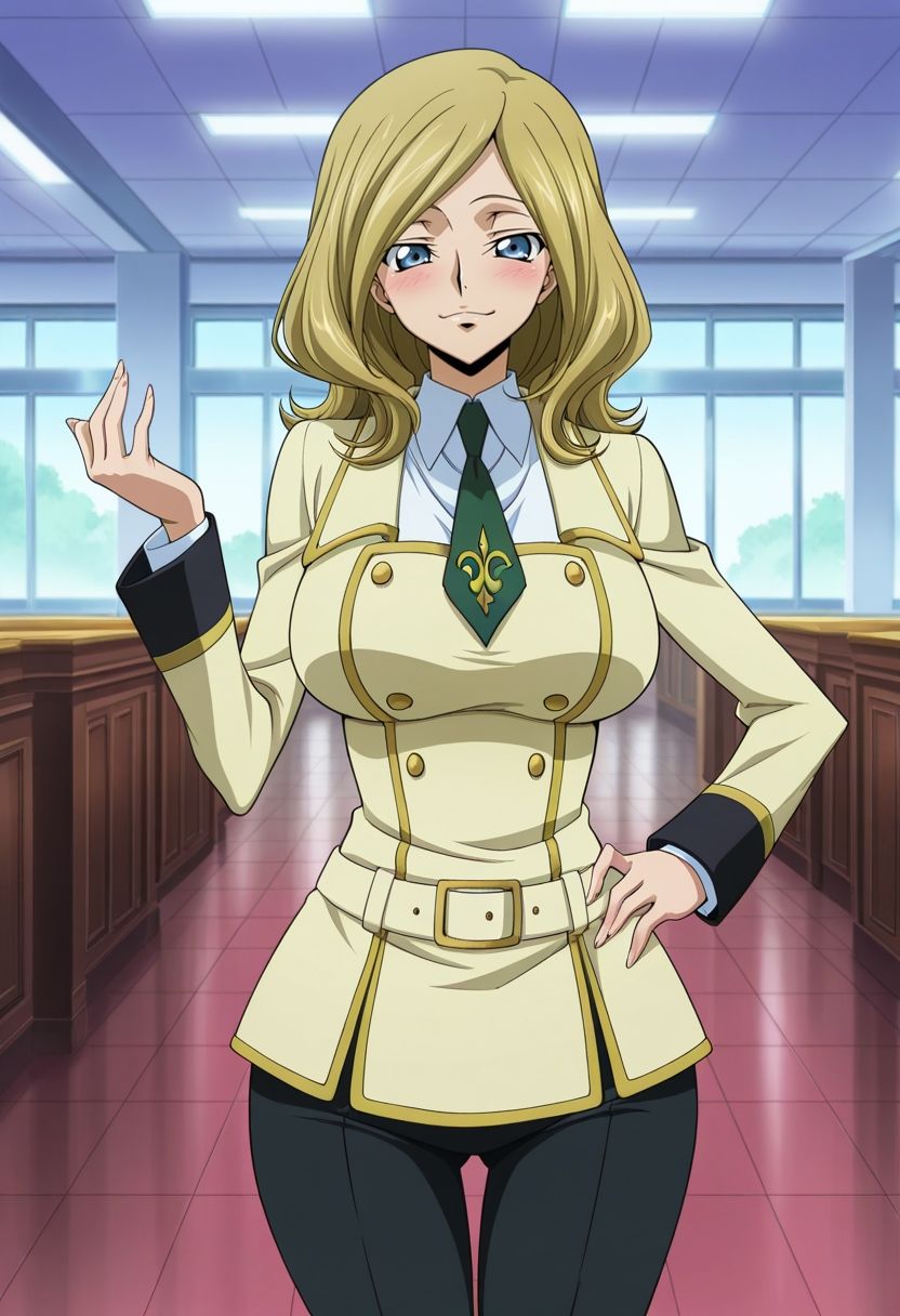 放課後ヒロインズ  ミレイ・アッシュフォード - サンプル画像 1