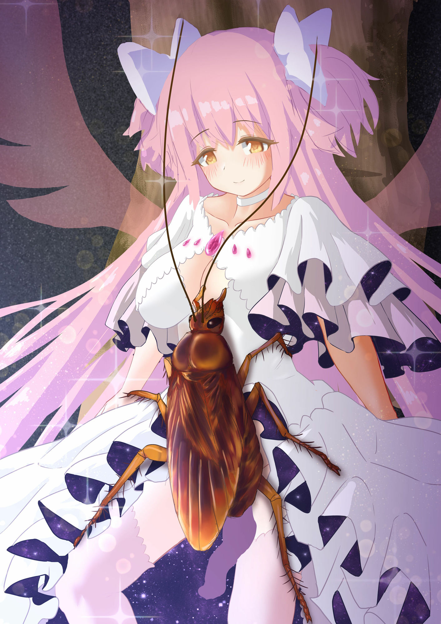 女神はゴキブリ魔物に一目惚れし、全肯定甘やかし子作りで害虫を産み増やす - サンプル画像 9