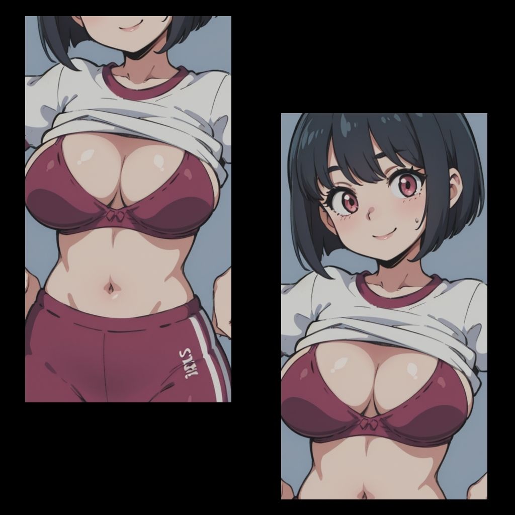 体操着ガール - サンプル画像 1