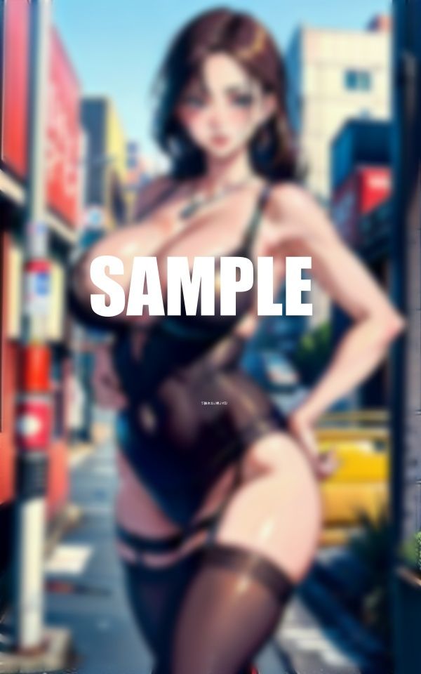 ガーターベルト美熟女痴女たち欲求不満の限界で街で男狩り - サンプル画像 2