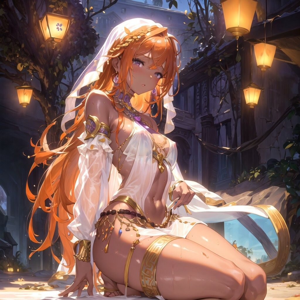 【記憶の中の妖艶なる舞踏会 〜エレガントな美女たちの時を超えたパフォーマンス〜】 - サンプル画像 9