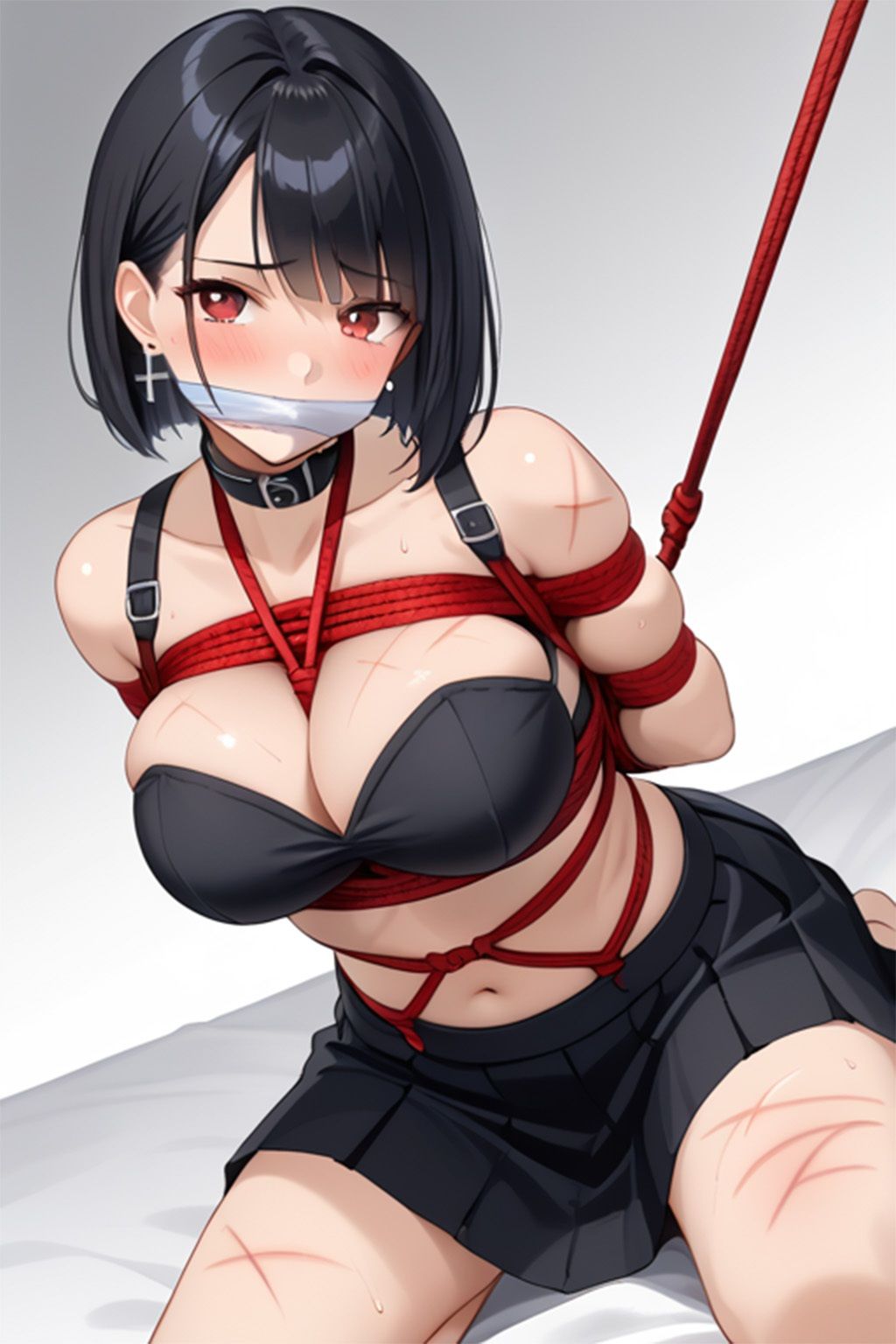 支配アプリで人妻拘束 - サンプル画像 5