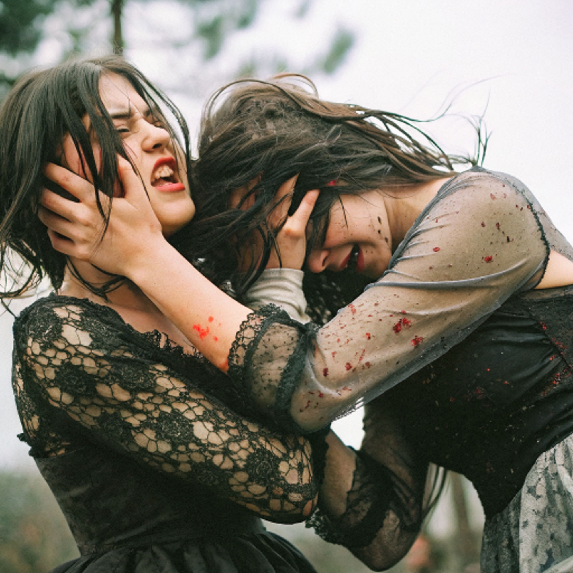 女同士の喧嘩は美しい キャットファイト Catfight レズビアン レズビアンバトル 百合 AI写真集、AI動画集  2 - サンプル画像 8