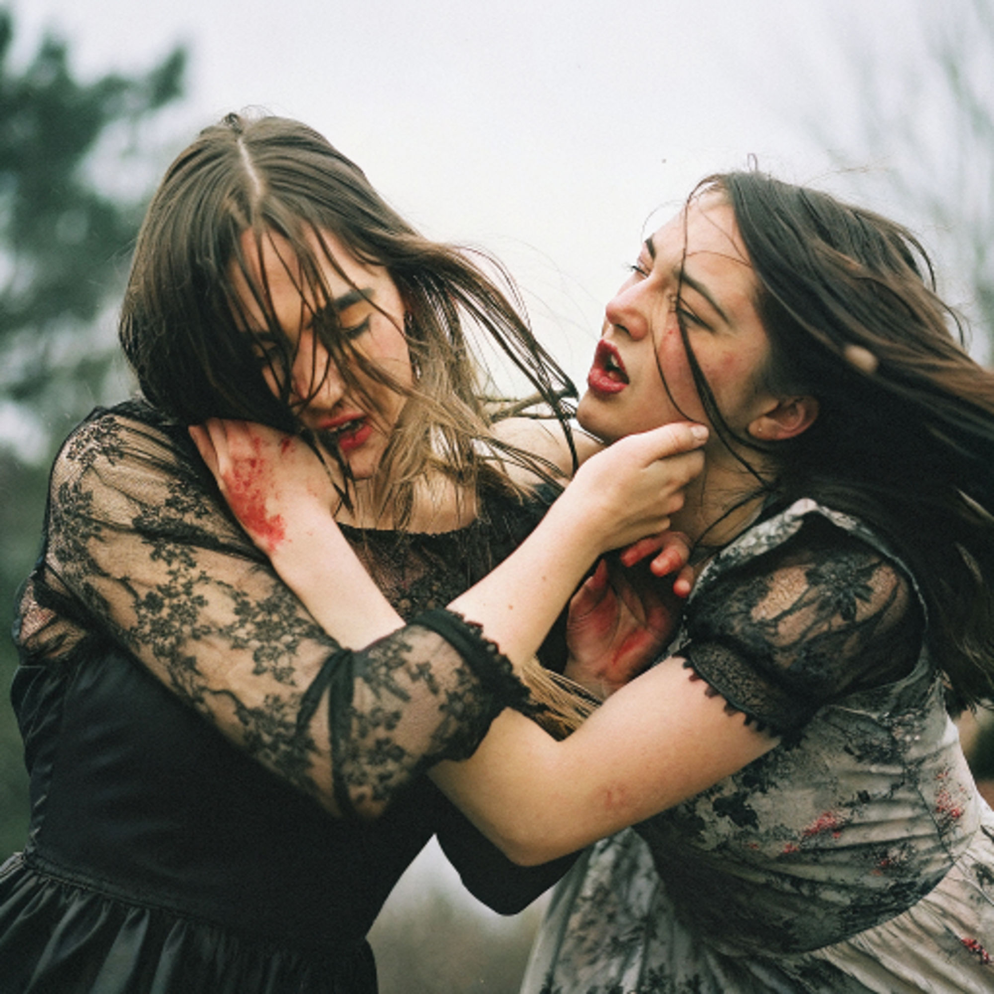 女同士の喧嘩は美しい キャットファイト Catfight レズビアン レズビアンバトル 百合 AI写真集、AI動画集  2 - サンプル画像 10