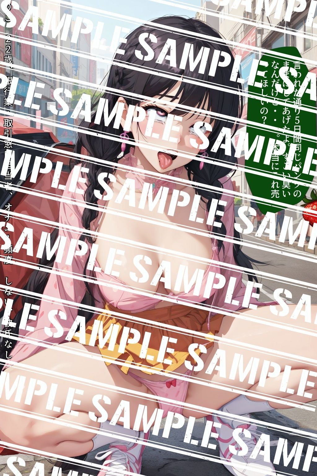 小型バイブをおマ●コの中に入れてアヘ顔露出する変態女_vol.2 - サンプル画像 7