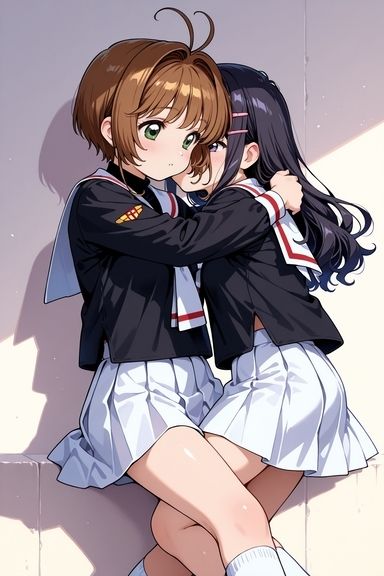 さ◯らと◯よの百合プレイ - サンプル画像 1