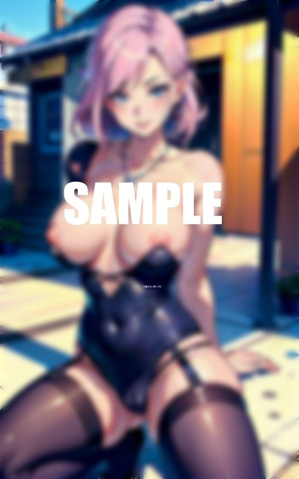 エロ過ぎるガーターベルト美熟女たち若いビンビン勃起チンポが欲しくて街を徘徊 - サンプル画像 7