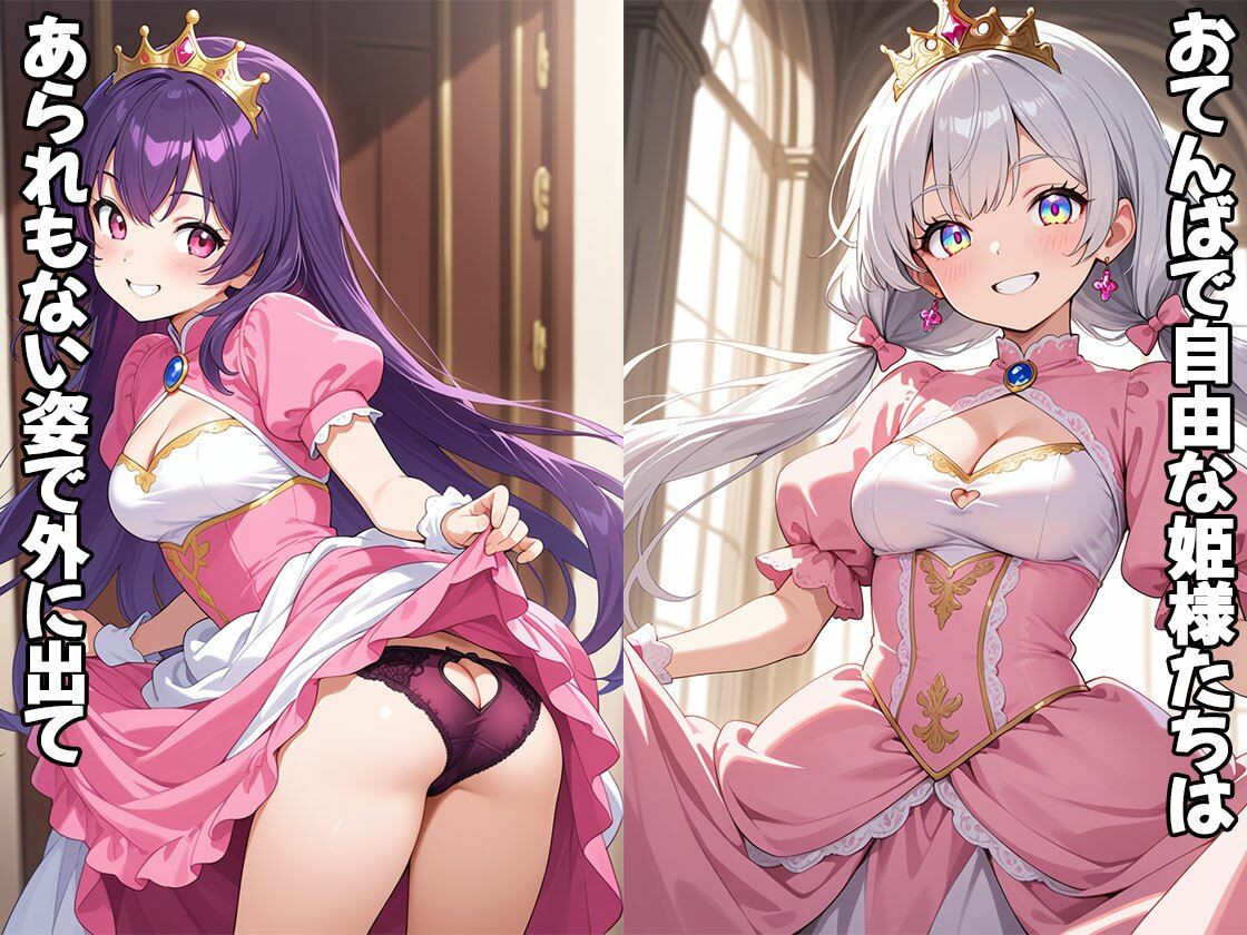 姫様！おてんばが過ぎます！【CG100枚】 - サンプル画像 1