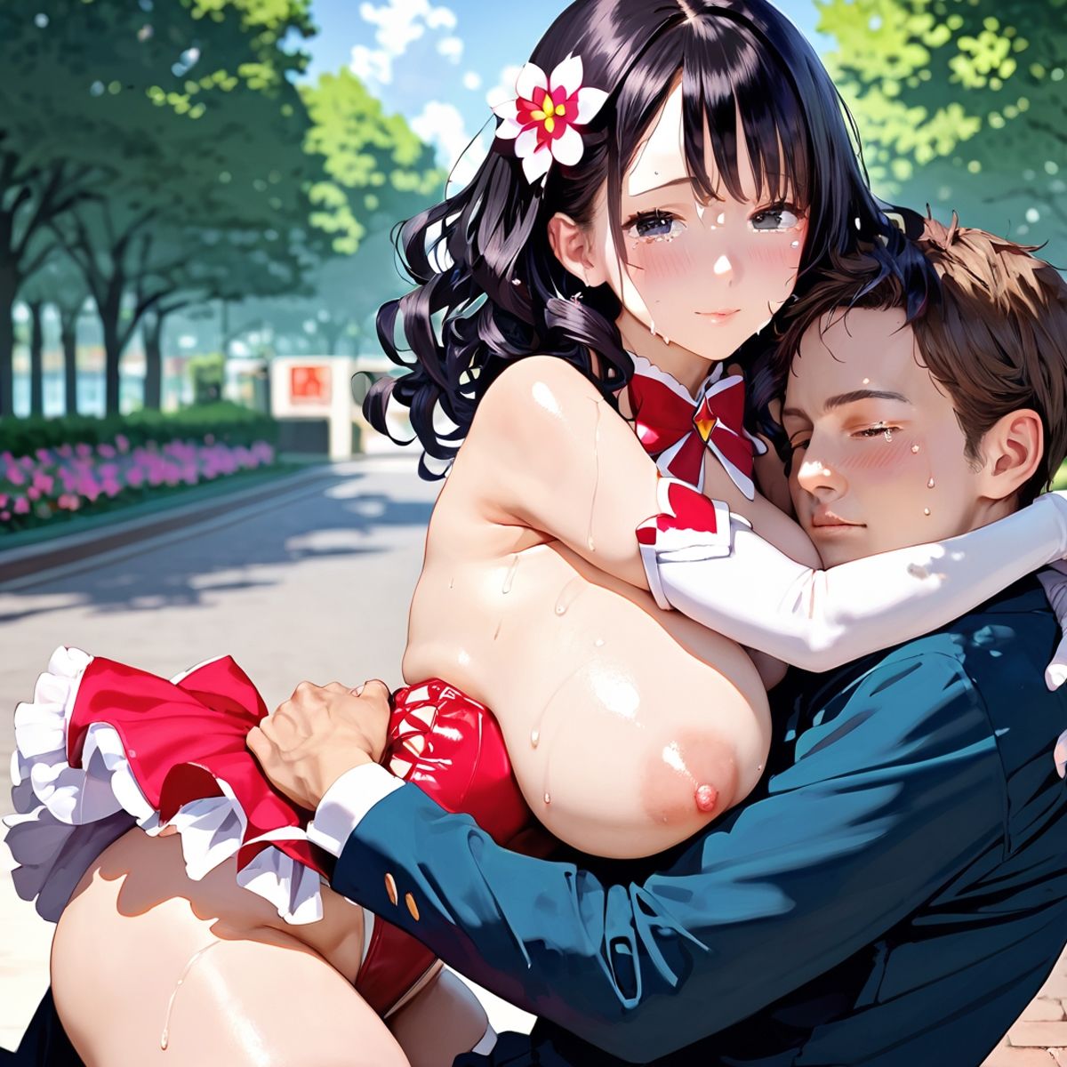【たっぷり108枚】むちむち！人妻魔法少女が快楽落ち！ part1 - サンプル画像 5