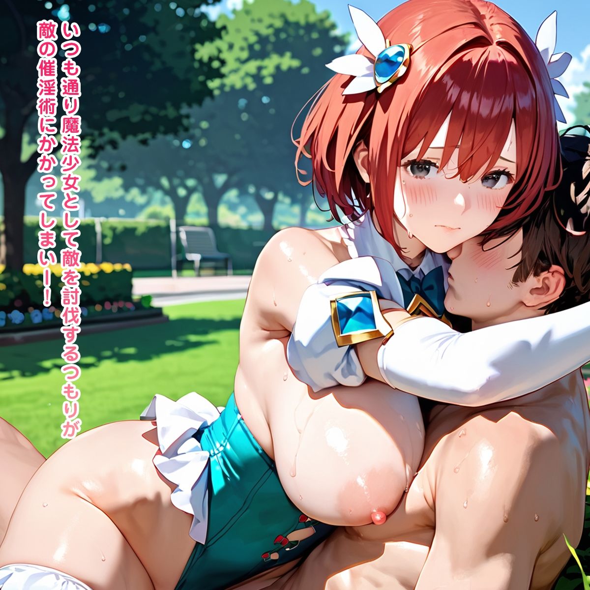 【たっぷり360枚】むちむち！人妻魔法少女が快楽落ち！ part4 - サンプル画像 2