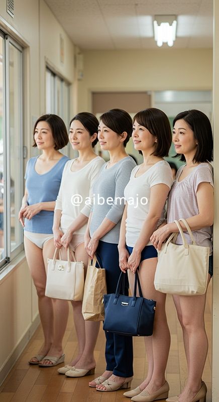 【おかず専用】妄想美魔女〜授業参観ママの透視実験2〜 - サンプル画像 1