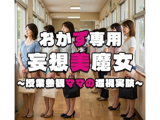 【おかず専用】妄想美魔女〜授業参観ママの透視実験8〜