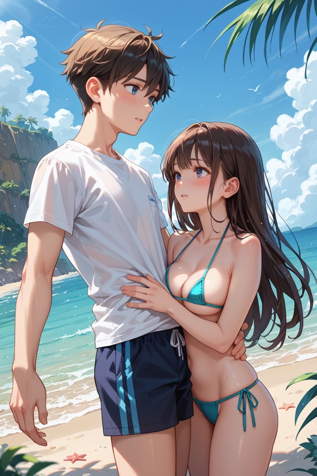 恋人〜キス＆ハグ〜 - サンプル画像 1