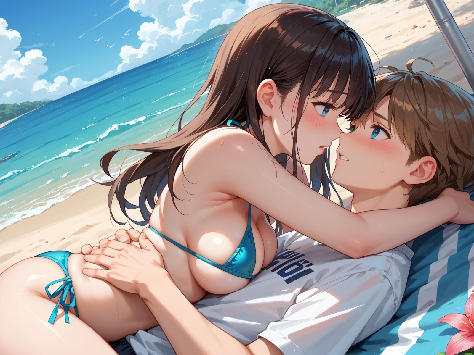 恋人〜キス＆ハグ〜 - サンプル画像 2