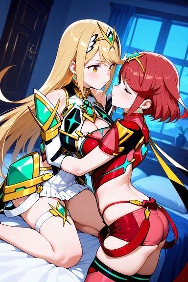 ホムヒカ百合プレイ - サンプル画像 1