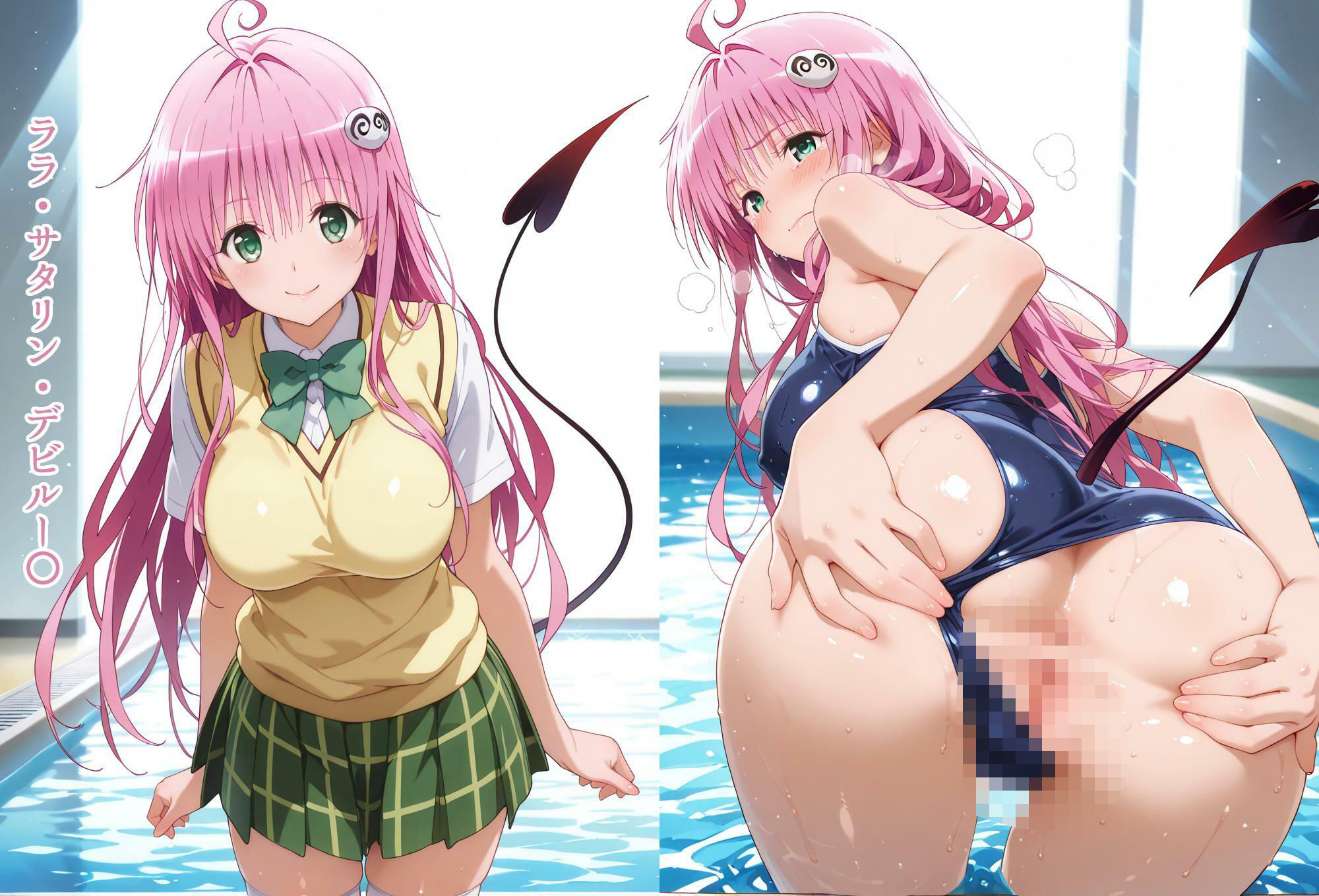 ToL●VEる 催〇なかだし性指導 校内絶頂編 - サンプル画像 1