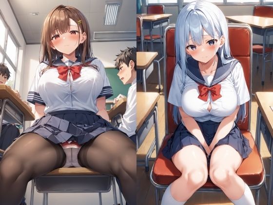変態教師に、毎日焦らされ続けた清楚な巨乳女子校生が、痴女に変わるまで - サンプル画像 6