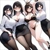 フェチコレVol.53 吊り上げ拘束された巨乳OLたち（黒髪ロング眼鏡メイン）【総枚数250枚】 - サンプル画像 8