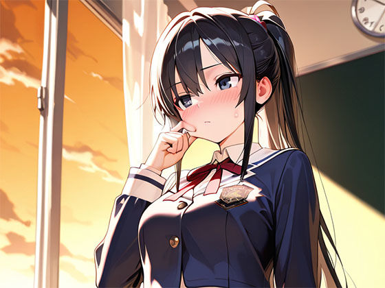 黒髪ポニーテールの彼女が誘うとき